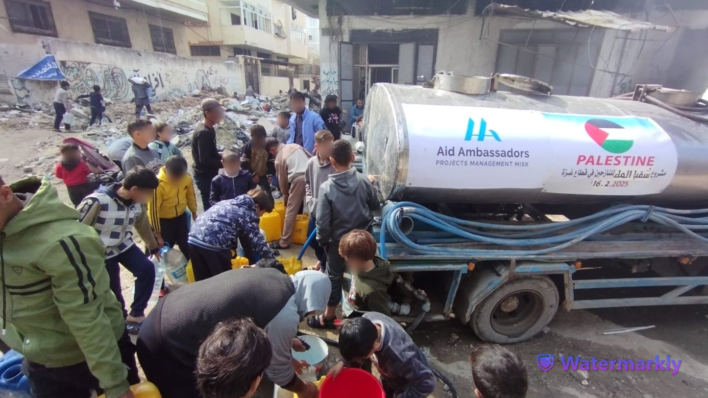 Water Tank for Palestine – Support Clean Water Access