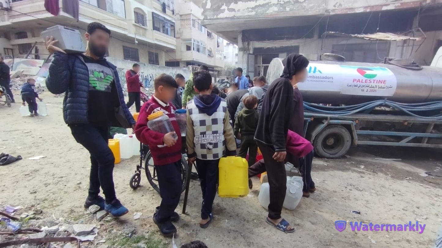 Water Tank for Palestine – Support Clean Water Access