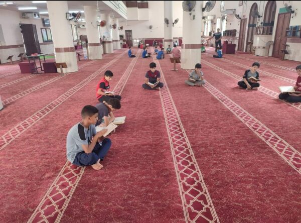 ⁦ترميم مسجد النصر بغزة⁩ - الصورة ⁦3⁩