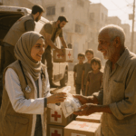 مساعدات طبية لغزة