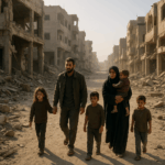 دعم الأسرة النازحة في غزة